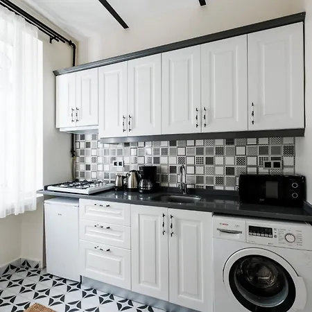 公寓 Unique Flat W 5 Min To Galata Tower Istiklal Ave